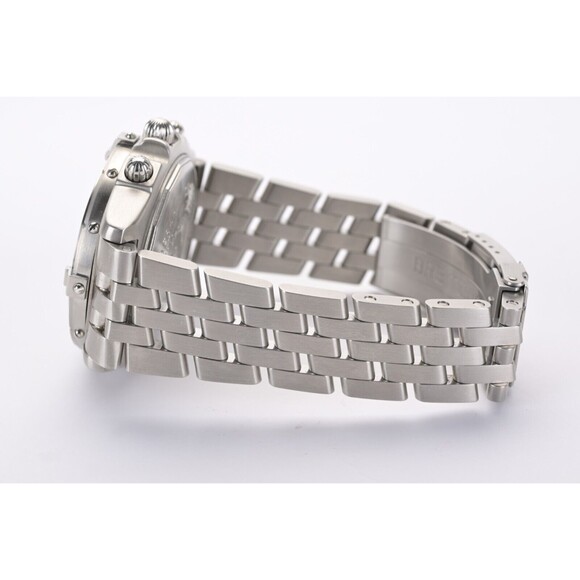 NOS Breitling Crosswind A13355 Silver Dial 43mm Automatic Men's Watch w/B&P - Picture 9 of 16